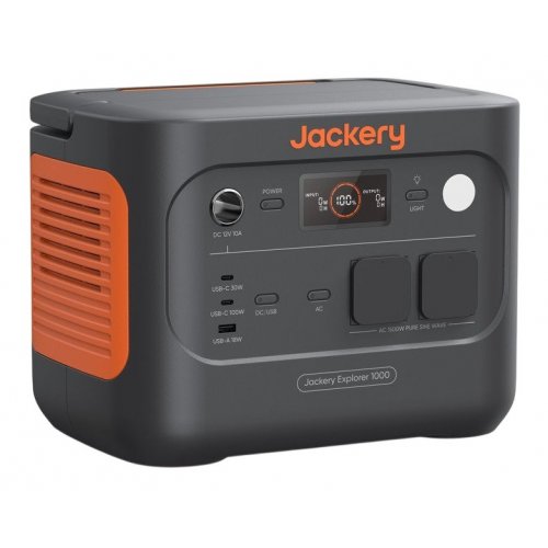Зарядная станция Jackery Explorer 1000 V2 1500W 1070Wh купить в Украине: Киев, Днепр, Харьков, Одесса  | Низкая цена, отзывы, характеристики от TELEMART фото