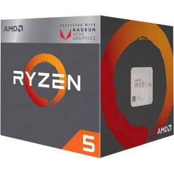 Процессор AMD Ryzen 5 2400G 3.6(3.9)GHz sAM4 Box (YD2400C5FBBOX) (Восстановлено продавцом, 833542)