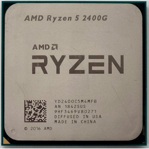 Процессор AMD Ryzen 5 2400G 3.6(3.9)GHz sAM4 Box (YD2400C5FBBOX) (Восстановлено продавцом, 833542) купить в Украине: Киев, Днепр, Харьков, Одесса  | Проверка совместимости, низкая цена, отзывы, характеристики от TELEMART фото