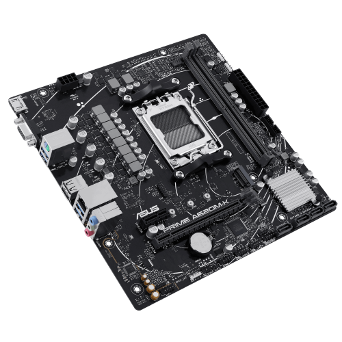 Уцінка материнська плата Asus PRIME A620M-K (sAM5, AMD A620) (Сліди використання, 833613) купити в Україні: Київ, Львів, Хмельницький, Тернопіль, Івано-Франківськ | Перевірка сумісності, низька ціна, відгуки, характеристики від TELEMART фото