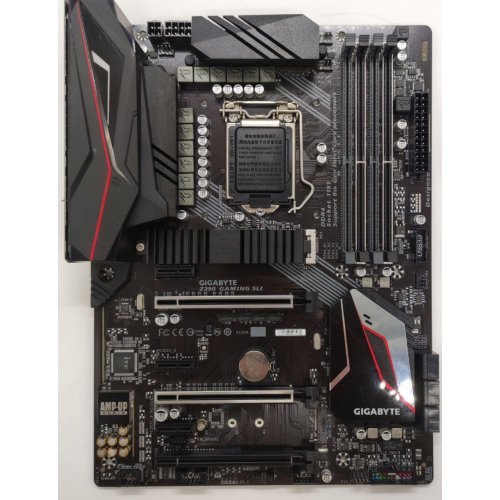 Материнська плата Gigabyte Z390 GAMING SLI (s1151-v2, Intel Z390) (Відновлено продавцем, 833674) купити в Україні: Київ, Львів, Хмельницький, Тернопіль, Івано-Франківськ | Перевірка сумісності, низька ціна, відгуки, характеристики від TELEMART фото