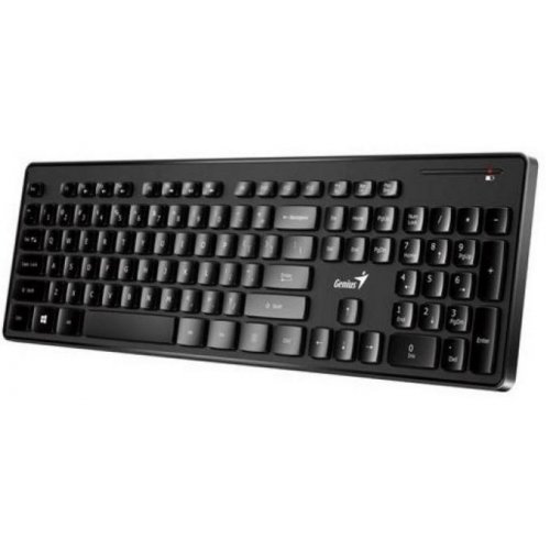 Комплект Genius SlimStar 8006 WL Ukr (31340002406) Black купити в Україні | Telemart фото