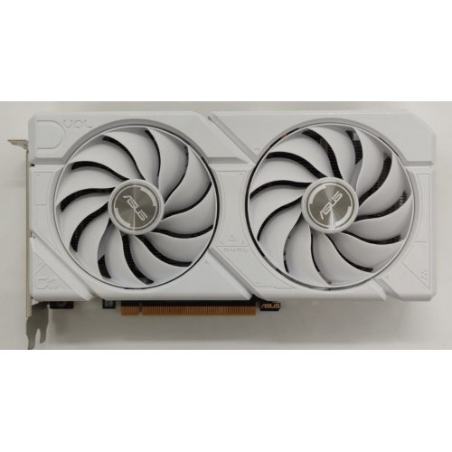 Відеокарта Asus Dual GeForce RTX 4070 SUPER EVO White OC 12228MB (DUAL-RTX4070S-O12G-EVO-WHITE) (Відновлено продавцем, 833952) купити в Україні: Київ, Львів, Хмельницький, Тернопіль, Івано-Франківськ | Перевірка сумісності, низька ціна, відгуки, характеристики від TELEMART фото