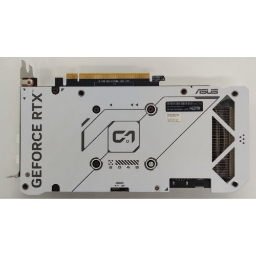 Відеокарта Asus Dual GeForce RTX 4070 SUPER EVO White OC 12228MB (DUAL-RTX4070S-O12G-EVO-WHITE) (Відновлено продавцем, 833952) купити в Україні: Київ, Львів, Хмельницький, Тернопіль, Івано-Франківськ | Перевірка сумісності, низька ціна, відгуки, характеристики від TELEMART фото