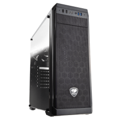 Корпус Cougar MX330-G Tempered Glass без БП Black (Відновлено продавцем, 833958)