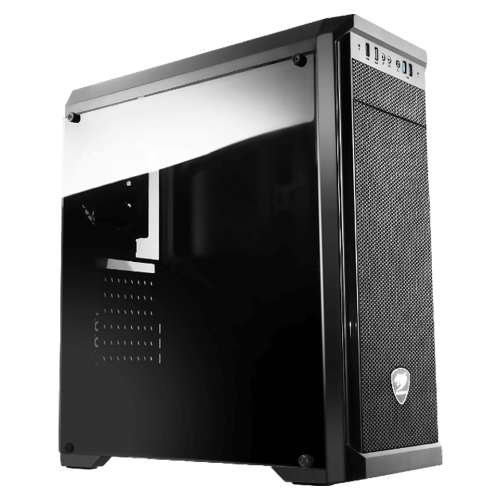 Корпус Cougar MX330-G Tempered Glass без БП Black (Відновлено продавцем, 833958) купити в Україні: Київ, Львів, Хмельницький, Тернопіль, Івано-Франківськ | Перевірка сумісності, низька ціна, відгуки, характеристики від TELEMART фото