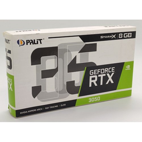 Видеокарта Palit GeForce RTX 3050 StormX 8192MB (NE63050019P1-190AF) (Восстановлено продавцом, 833967) купить в Украине: Киев, Днепр, Харьков, Одесса  | Проверка совместимости, низкая цена, отзывы, характеристики от TELEMART фото
