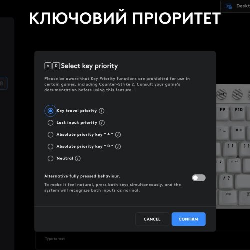 Уцінка клавіатура Logitech G Pro X TKL Rapid Magnetic Linear (920-013233) Black (Пошкоджено пакування, 833978) купити в Україні: Київ, Львів, Хмельницький, Тернопіль, Івано-Франківськ | Низька ціна, відгуки, характеристики від TELEMART фото