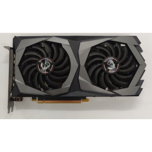 Відеокарта MSI GeForce GTX 1660 Gaming X 6144MB (GTX 1660 GAMING X 6G) (Відновлено продавцем, 834043) купити в Україні: Київ, Львів, Хмельницький, Тернопіль, Івано-Франківськ | Перевірка сумісності, низька ціна, відгуки, характеристики від TELEMART фото