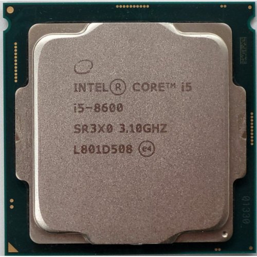 Процессор Intel Core i5-8600 3.1GHz 9MB s1151 Tray (CM8068403358607) (Восстановлено продавцом, 834079) купить в Украине: Киев, Днепр, Харьков, Одесса  | Проверка совместимости, низкая цена, отзывы, характеристики от TELEMART фото