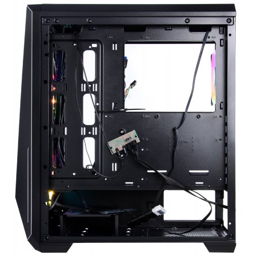 Корпус QUBE Wizard ARGB Tempered Glass без БП (WIZARD_FMNU3) Black (Восстановлено продавцом, 834095) купить в Украине: Киев, Днепр, Харьков, Одесса  | Проверка совместимости, низкая цена, отзывы, характеристики от TELEMART фото