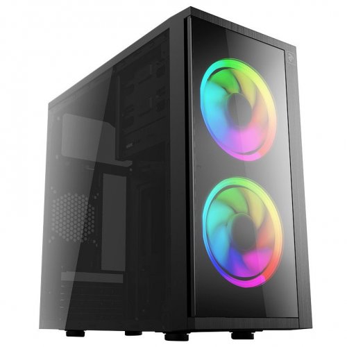 Корпус 2E BASIS (2E-RD858) без БЖ Black (Відновлено продавцем, 834098) купити в Україні: Київ, Львів, Хмельницький, Тернопіль, Івано-Франківськ | Перевірка сумісності, низька ціна, відгуки, характеристики від TELEMART фото