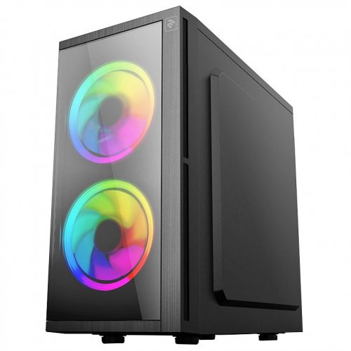 Корпус 2E BASIS (2E-RD858) без БЖ Black (Відновлено продавцем, 834098) купити в Україні: Київ, Львів, Хмельницький, Тернопіль, Івано-Франківськ | Перевірка сумісності, низька ціна, відгуки, характеристики від TELEMART фото