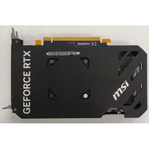 Відеокарта MSI GeForce RTX 4060 VENTUS 2X BLACK OC 8192MB (RTX 4060 VENTUS 2X BLACK 8G OC) (Відновлено продавцем, 834112) купити в Україні: Київ, Львів, Хмельницький, Тернопіль, Івано-Франківськ | Перевірка сумісності, низька ціна, відгуки, характеристики від TELEMART фото