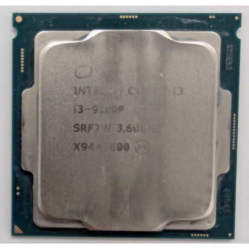 Процессор Intel Core i3-9100F 3.6(4.2)GHz 6MB s1151 Tray (CM8068403358820) (Восстановлено продавцом, 834271) купить в Украине: Киев, Днепр, Харьков, Одесса  | Проверка совместимости, низкая цена, отзывы, характеристики от TELEMART фото