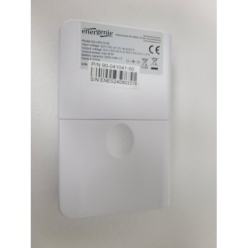 Уценка ибп для роутера EnerGenie 12/15В (EG-UPS-DC18) (Следы использования, 834272) купить в Украине: Киев, Днепр, Харьков, Одесса  | Низкая цена, отзывы, характеристики от TELEMART фото