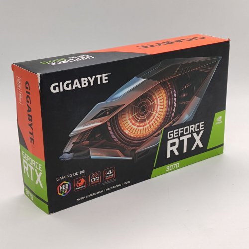 Видеокарта Gigabyte GeForce RTX 3070 Gaming OC 8192MB (GV-N3070GAMING OC-8GD 2.0) (Восстановлено продавцом, 834284) купить в Украине: Киев, Днепр, Харьков, Одесса  | Проверка совместимости, низкая цена, отзывы, характеристики от TELEMART фото