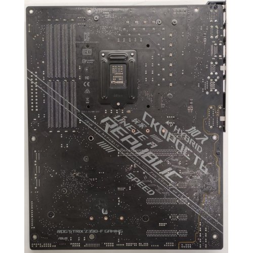 Материнская плата Asus ROG STRIX Z390-F GAMING (s1151-v2, Intel Z390) (Восстановлено продавцом, 834288) купить в Украине: Киев, Днепр, Харьков, Одесса  | Проверка совместимости, низкая цена, отзывы, характеристики от TELEMART фото