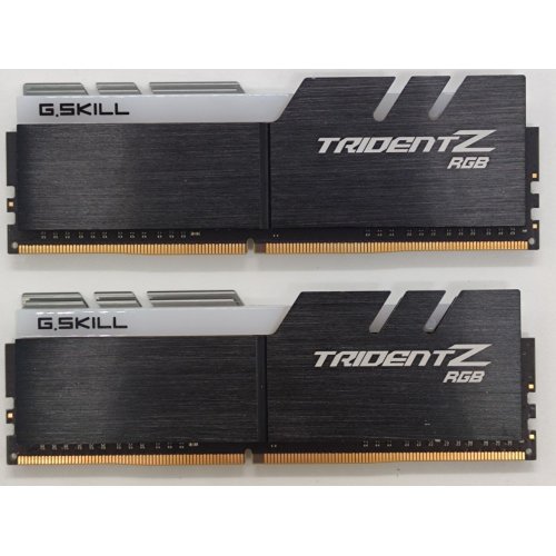 Озп G.Skill DDR4 32GB (2x16GB) 3600Mhz Trident Z RGB (F4-3600C18D-32GTZR) (Відновлено продавцем, 834303) купити в Україні: Київ, Львів, Хмельницький, Тернопіль, Івано-Франківськ | Перевірка сумісності, низька ціна, відгуки, характеристики від TELEMART фото