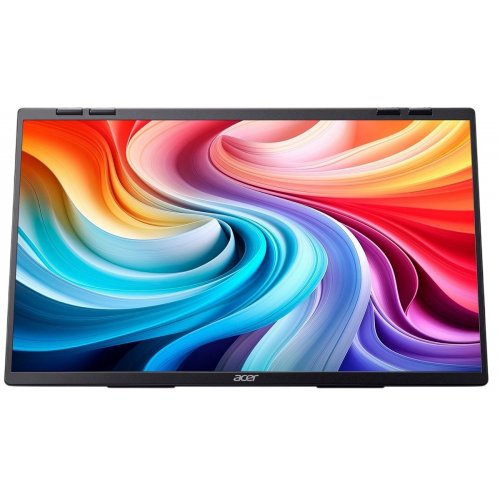 Монітор Acer 23.8" Dual Portable PD243YEbmiuux (UM.QP3EE.E01) Black купити в Україні: Київ, Львів, Хмельницький, Тернопіль, Івано-Франківськ | Низька ціна, відгуки, характеристики від TELEMART фото