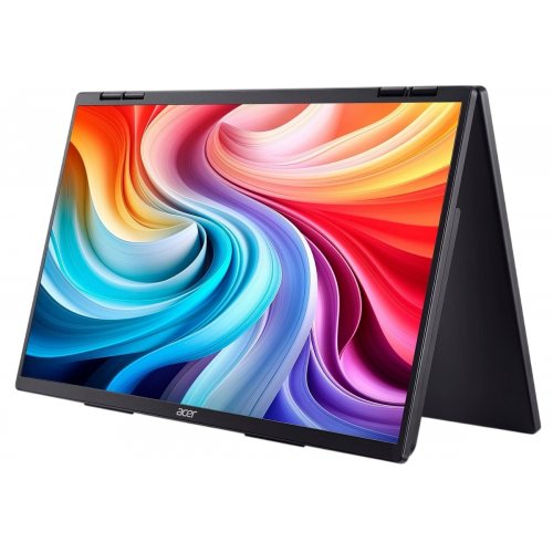 Монітор Acer 23.8" Dual Portable PD243YEbmiuux (UM.QP3EE.E01) Black купити в Україні: Київ, Львів, Хмельницький, Тернопіль, Івано-Франківськ | Низька ціна, відгуки, характеристики від TELEMART фото