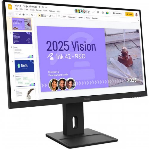 Монитор Lenovo 27" ThinkVision E27Q-40 (64BDGAT4EU) Black купить в Украине: Киев, Днепр, Харьков, Одесса  | Низкая цена, отзывы, характеристики от TELEMART фото