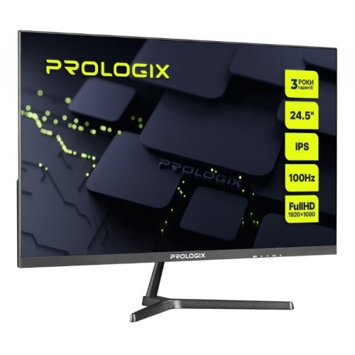 Монитор Prologix 24.5" P2525HF Black купить в Украине: Киев, Днепр, Харьков, Одесса  | Низкая цена, отзывы, характеристики от TELEMART фото