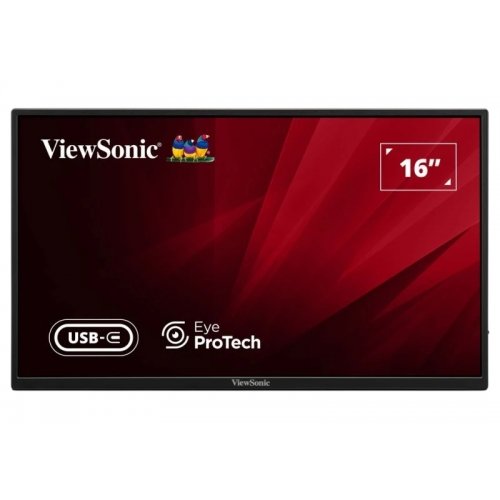 Монітор ViewSonic 15.6" VA1650 Black купити в Україні: Київ, Львів, Хмельницький, Тернопіль, Івано-Франківськ | Низька ціна, відгуки, характеристики від TELEMART фото