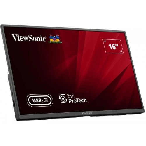 Монітор ViewSonic 15.6" VA1650 Black купити в Україні: Київ, Львів, Хмельницький, Тернопіль, Івано-Франківськ | Низька ціна, відгуки, характеристики від TELEMART фото