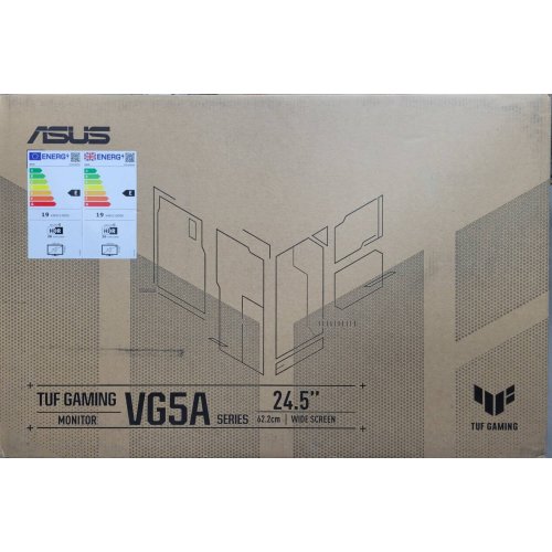 Уцінка монітор Asus 24.5" TUF Gaming VG259QM5A (90LM0B90-B01O71) Black (Пошкоджено пакування, 834430) купити в Україні: Київ, Львів, Хмельницький, Тернопіль, Івано-Франківськ | Низька ціна, відгуки, характеристики від TELEMART фото