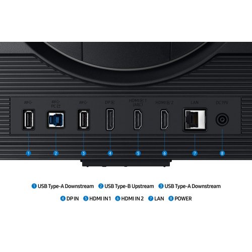 Уцінка монітор Samsung 27” Odyssey G7 (LS27DG700EIXUA) Black (Розкрита упаковка, 834440) купити в Україні: Київ, Львів, Хмельницький, Тернопіль, Івано-Франківськ | Низька ціна, відгуки, характеристики від TELEMART фото