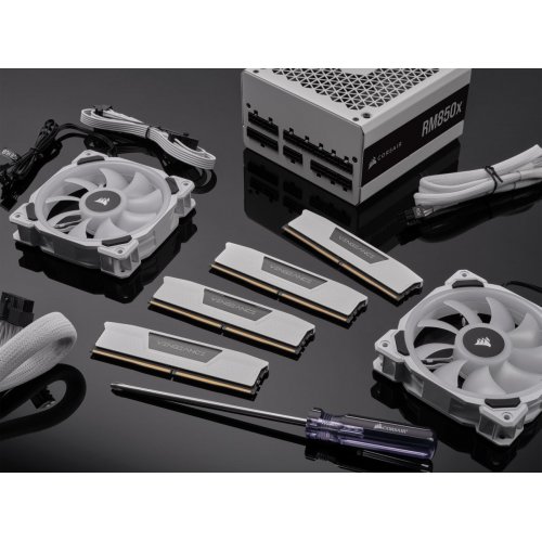 ОЗУ Corsair DDR5 32GB (2x16GB) 6000Mhz Vengeance White (CMK32GX5M2B6000Z30W) купить в Украине: Киев, Днепр, Харьков, Одесса  | Проверка совместимости, низкая цена, отзывы, характеристики от TELEMART фото
