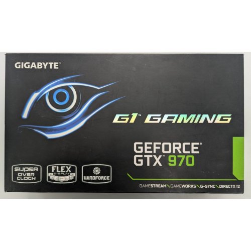 Видеокарта Gigabyte GeForce GTX 970 4096MB (GV-N970G1 GAMING-4GD) (Восстановлено продавцом, 834655) купить в Украине: Киев, Днепр, Харьков, Одесса  | Проверка совместимости, низкая цена, отзывы, характеристики от TELEMART фото