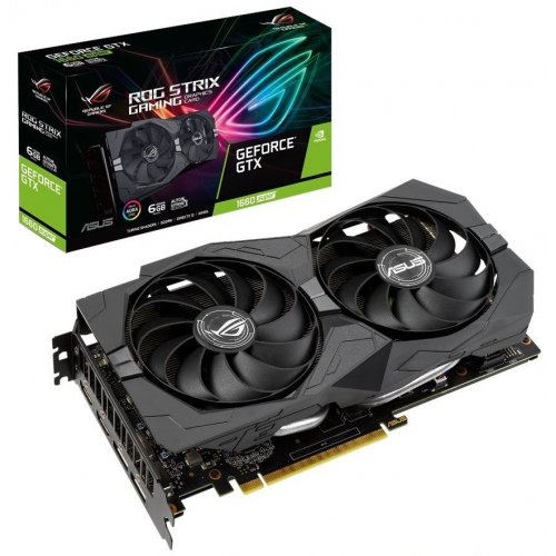 Видеокарта Asus ROG GeForce GTX 1660 SUPER STRIX 6144MB (ROG-STRIX-GTX1660S-6G-GAMING) (Восстановлено продавцом, 834677) купить в Украине: Киев, Днепр, Харьков, Одесса  | Проверка совместимости, низкая цена, отзывы, характеристики от TELEMART фото