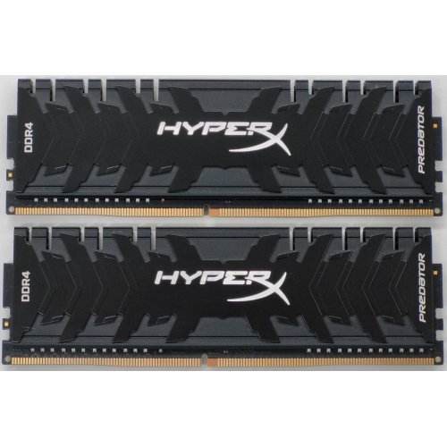 Озп HyperX DDR4 16GB (2x8GB) 3200Mhz Predator (HX432C16PB3K2/16) (Відновлено продавцем, 834681) купити в Україні: Київ, Львів, Хмельницький, Тернопіль, Івано-Франківськ | Перевірка сумісності, низька ціна, відгуки, характеристики від TELEMART фото