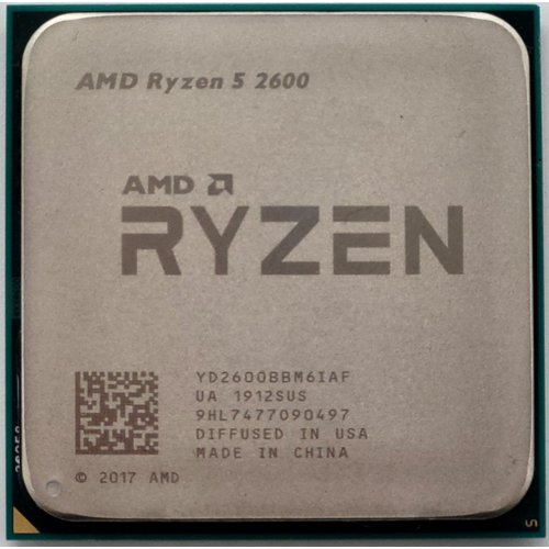 Процессор AMD Ryzen 5 2600 3.4(3.9)GHz 16MB sAM4 Tray (YD2600BBM6IAF) (Восстановлено продавцом, 834684) купить в Украине: Киев, Днепр, Харьков, Одесса  | Проверка совместимости, низкая цена, отзывы, характеристики от TELEMART фото