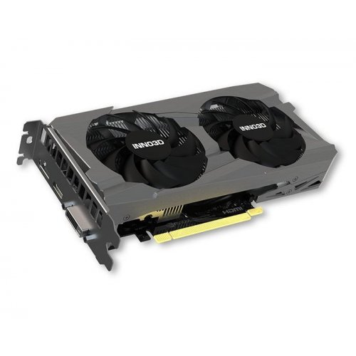 Відеокарта Inno3D GeForce RTX 3050 Twin X2 6144MB (N30502-06D6-1711VA60) купити в Україні: Київ, Львів, Хмельницький, Тернопіль, Івано-Франківськ | Перевірка сумісності, низька ціна, відгуки, характеристики від TELEMART фото