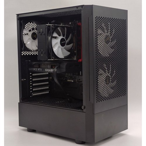 Комп'ютер HEXO Gaming RTX3060 Base (HGB-11400FN3060-16S500BK) Black (Відновлено продавцем, 834728) купити в Україні: Київ, Львів, Хмельницький, Тернопіль, Івано-Франківськ | Низька ціна, відгуки, характеристики від TELEMART фото