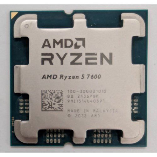 Процессор AMD Ryzen 5 7600 3.8(5.1)GHz 32MB sAM5 Tray (100-000001015) (Восстановлено продавцом, 834758) купить в Украине: Киев, Днепр, Харьков, Одесса  | Проверка совместимости, низкая цена, отзывы, характеристики от TELEMART фото