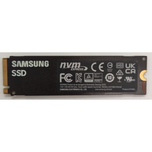 Ssd-диск Samsung 980 PRO V-NAND MLC 500GB M.2 (2280 PCI-E) NVMe 1.3c (MZ-V8P500BW) (Восстановлено продавцом, 834765) купить в Украине: Киев, Днепр, Харьков, Одесса  | Проверка совместимости, низкая цена, отзывы, характеристики от TELEMART фото