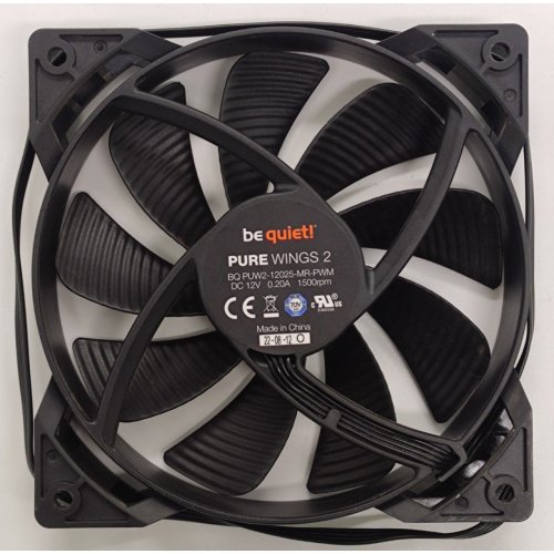 Кулер для корпуса Be Quiet! Pure Wings 2 120mm PWM (BL039) (Відновлено продавцем, 834767) купити в Україні: Київ, Львів, Хмельницький, Тернопіль, Івано-Франківськ | Перевірка сумісності, низька ціна, відгуки, характеристики від TELEMART фото