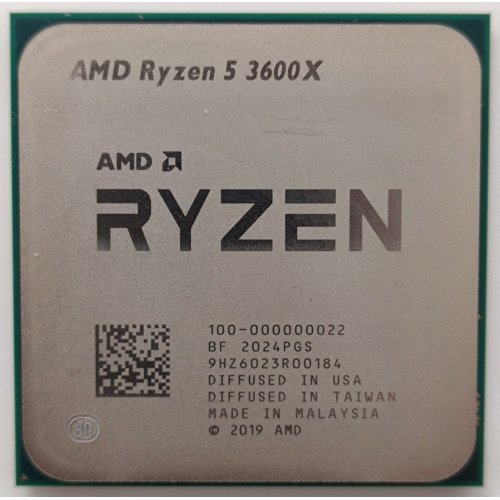 Процессор AMD Ryzen 5 3600X 3.8(4.4)GHz 32MB sAM4 Tray (100-000000022) (Восстановлено продавцом, 834778) купить в Украине: Киев, Днепр, Харьков, Одесса  | Проверка совместимости, низкая цена, отзывы, характеристики от TELEMART фото
