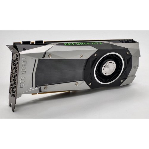Видеокарта Asus GeForce GTX 1080 TI Founders Edition 11264MB (GTX1080TI-FE) (Восстановлено продавцом, 834785) купить в Украине: Киев, Днепр, Харьков, Одесса  | Проверка совместимости, низкая цена, отзывы, характеристики от TELEMART фото