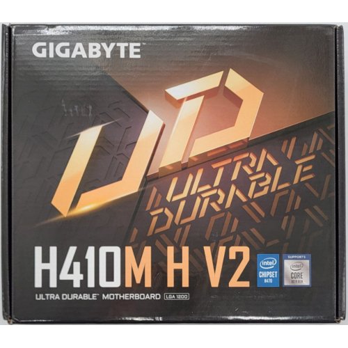 Материнская плата Gigabyte H410M H V2 (s1200, Intel H410) (Восстановлено продавцом, 834810) купить в Украине: Киев, Днепр, Харьков, Одесса  | Проверка совместимости, низкая цена, отзывы, характеристики от TELEMART фото