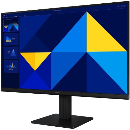 Монитор Samsung 24" Essential S3 S30GD (LS24D300GAIXUA) Black купить в Украине: Киев, Днепр, Харьков, Одесса  | Низкая цена, отзывы, характеристики от TELEMART фото