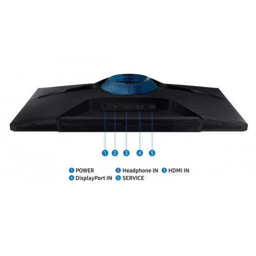 Монитор Samsung 27" Odyssey G3 G30D (LS27DG300EIXUA) Black купить в Украине: Киев, Днепр, Харьков, Одесса  | Низкая цена, отзывы, характеристики от TELEMART фото