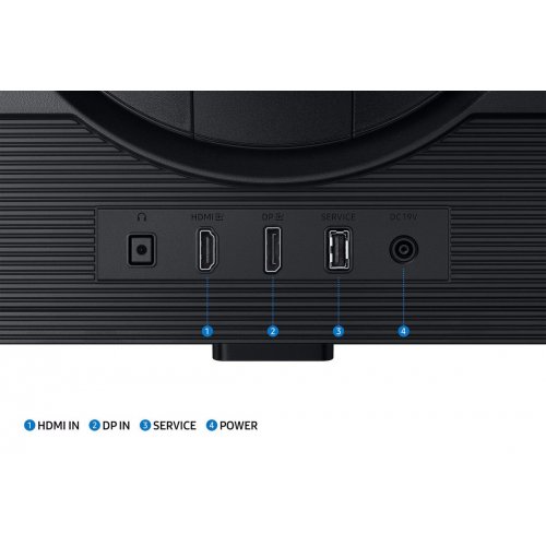 Монітор Samsung 27" Odyssey G50D (LS27DG500EIXUA) Black купити в Україні: Київ, Львів, Хмельницький, Тернопіль, Івано-Франківськ | Низька ціна, відгуки, характеристики від TELEMART фото