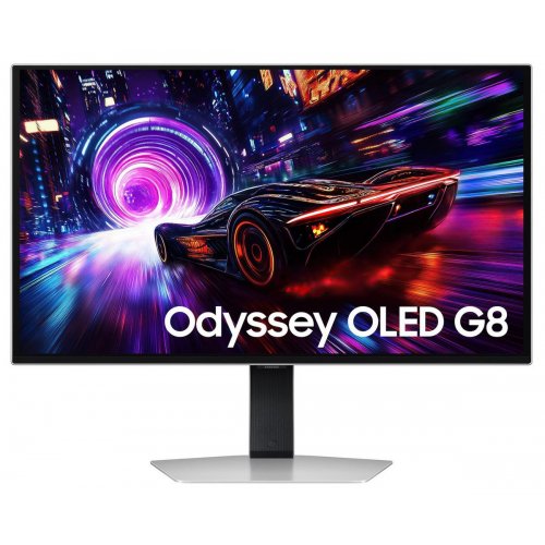 Монитор Samsung 27" Odyssey OLED G8 G81SF (LS27FG812SIXUA) Silver купить в Украине: Киев, Днепр, Харьков, Одесса  | Низкая цена, отзывы, характеристики от TELEMART фото