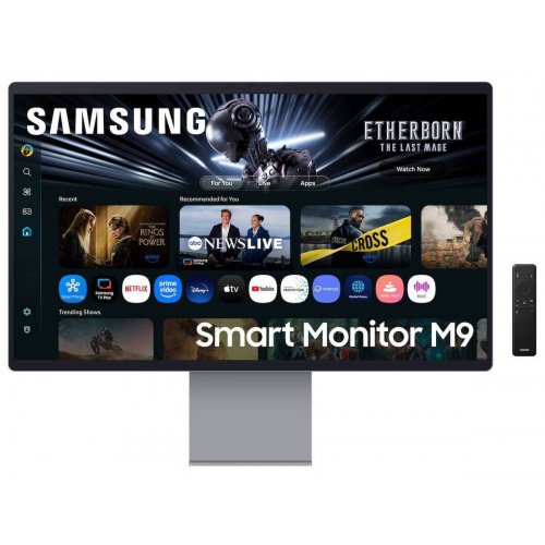 Монитор Samsung 32" Smart M90SF (LS32FM902SZXUA) Silver купить в Украине: Киев, Днепр, Харьков, Одесса  | Низкая цена, отзывы, характеристики от TELEMART фото