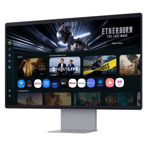 Монитор Samsung 32" Smart M90SF (LS32FM902SZXUA) Silver купить в Украине: Киев, Днепр, Харьков, Одесса  | Низкая цена, отзывы, характеристики от TELEMART фото